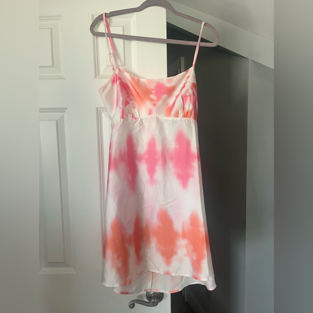 Tie-dye Mini Dress